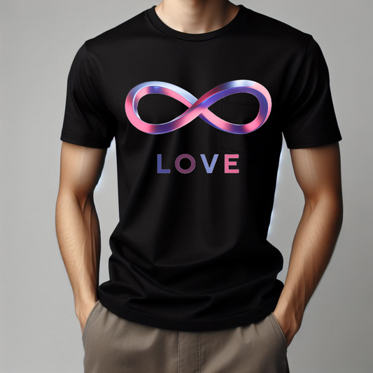 Infinity Love - Dark Pink Shades